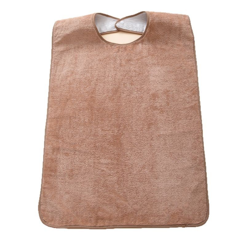 Old people's eating waterproof bib oil-proof splash-proof bib for old people's eating bib food bag dirty-proof personalized overalls feeding apron