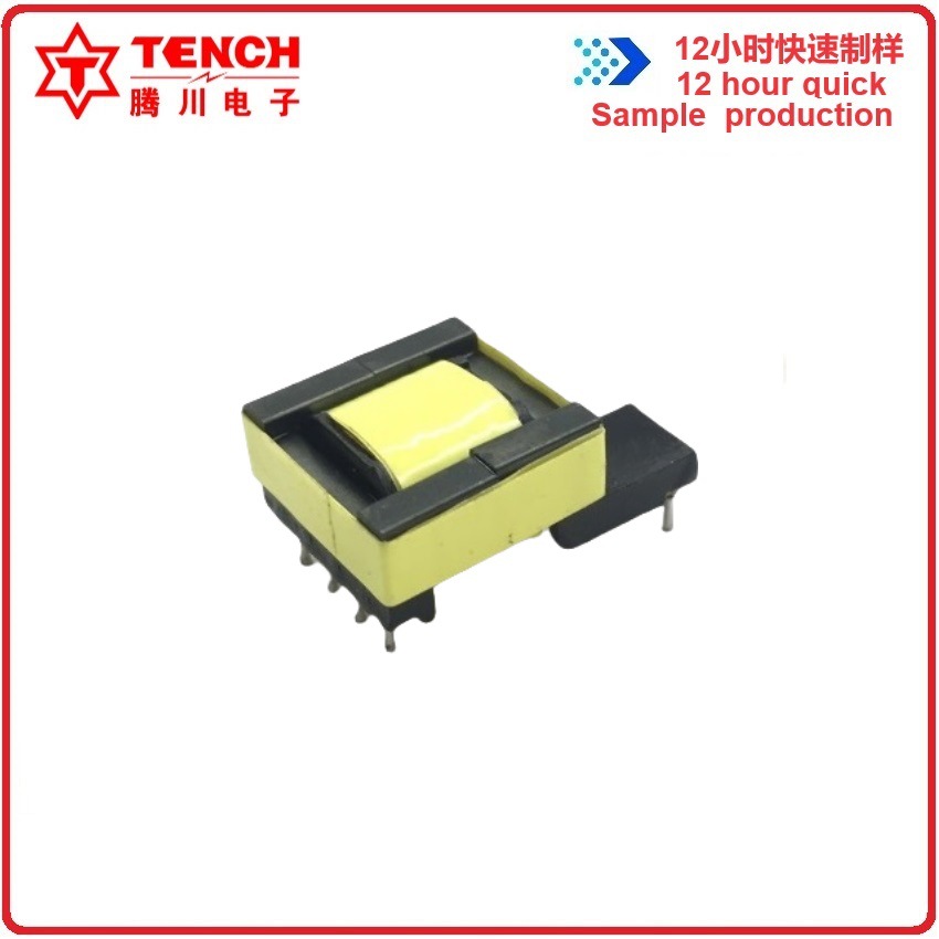 Tengchuan Epc13-12V горизонтальный удлиненный 4+2 переключающий блок питания трансформатор высокочастотный силовой трансформатор