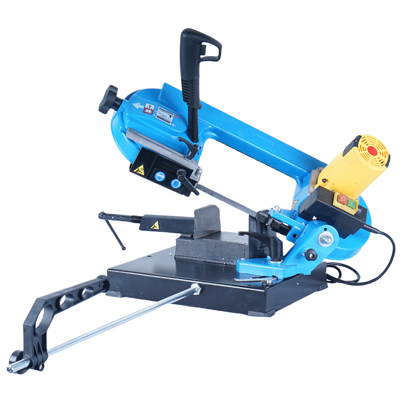 Tongchen metal band saw machine miniature small stainless steel cutting machine sawing machine horizontal woodworking band saw machine metal electric saw
