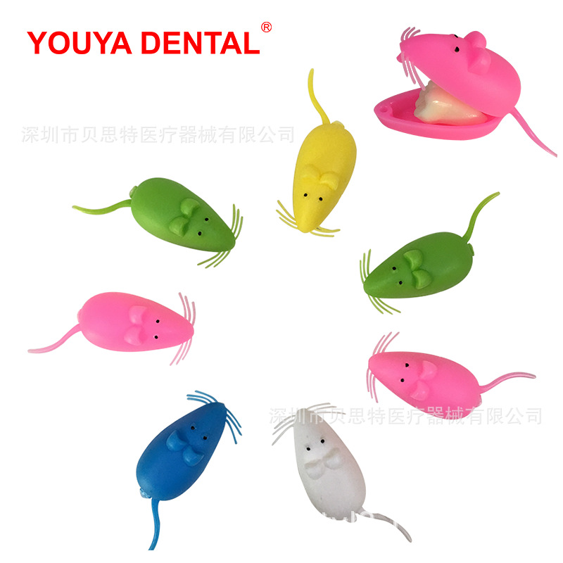 Милая коробка для сосок в виде мышки для мальчиков и девочек, коробка для хранения зубов, памятная коробка для детей