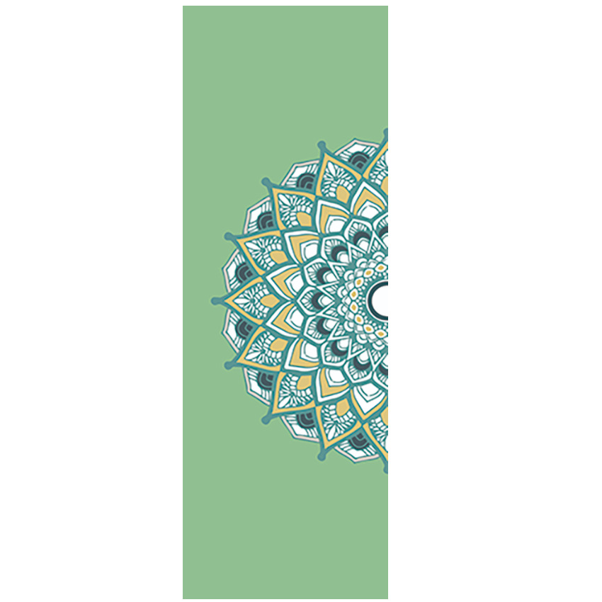 Rubber Tape Anti-slip Sweat-absorbent Foldable Portable Ultra-thin Beginner Yoga Blanket Yoga Mat