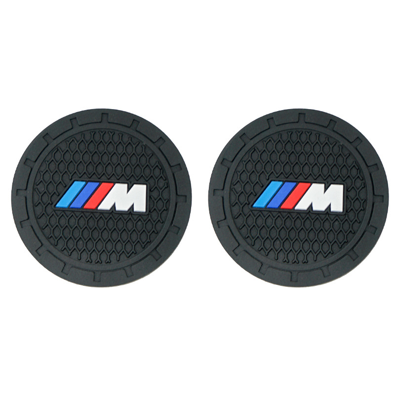 Car Coaster Water Coaster Car Interior Decoration Modification Interior Supplies Daquan Anti-slip Mat Storage Slot Door Slot Mat
