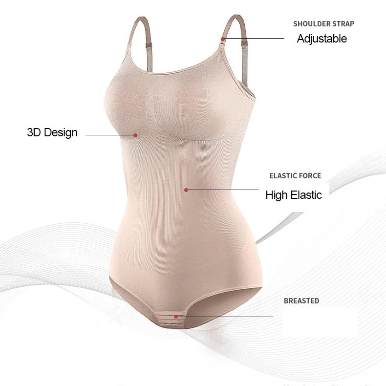 Shaping Clothes Seamless Abdominal Shaping Top Bracing Push-up Large Size Tunic Postpartum Waist Shaping Belly Shaping One-piece Underwear