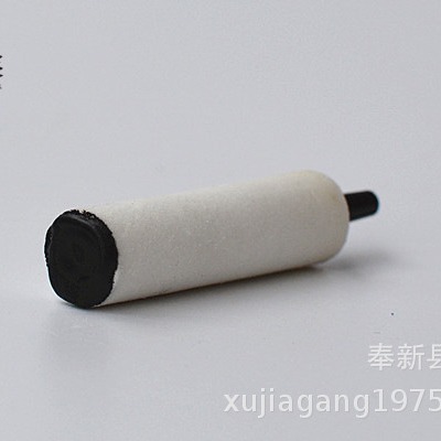 Wholesale high temperature sintered White corundum cylindrical bubble stone fish tank aquarium oxygen pump accessories bubble tray sand head