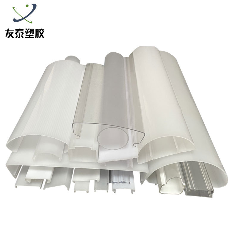 Pc Lampshade Pc Linear Light Cover Led Diffuser Lampshade Acrylic Extruded Profile High Transmittance