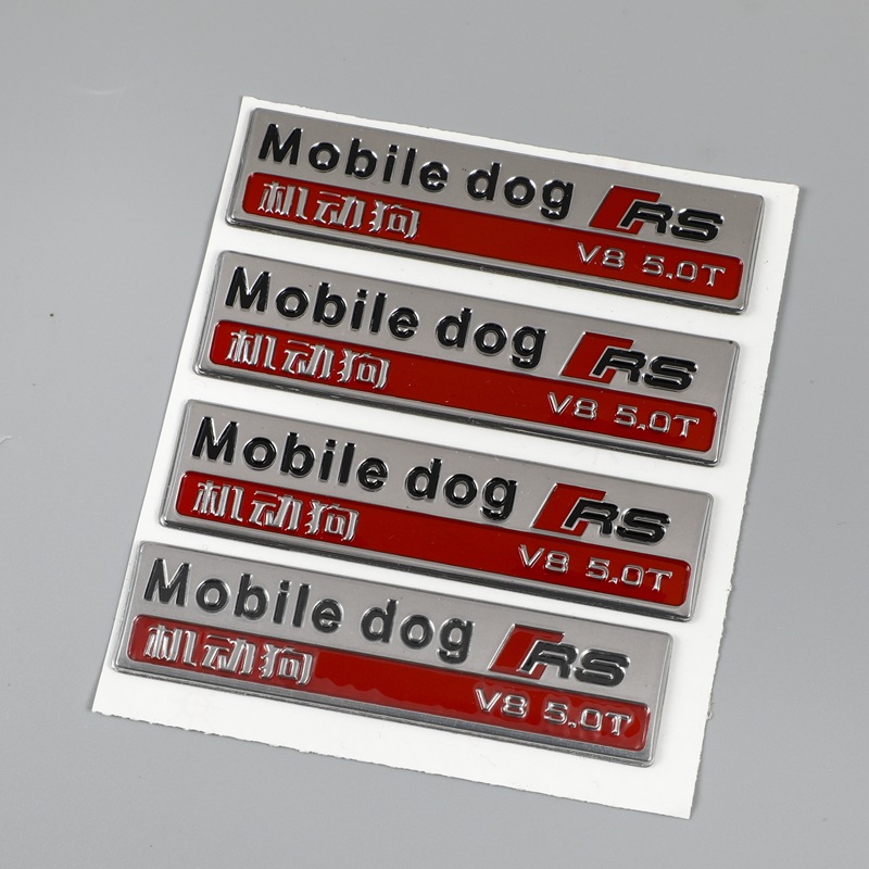 Manufacturer Customized Pvc Three-Dimensional Soft Label Electroplated Chrome Car Abs Electric Vehicle Decorative Soft Plastic Car Logo Customized