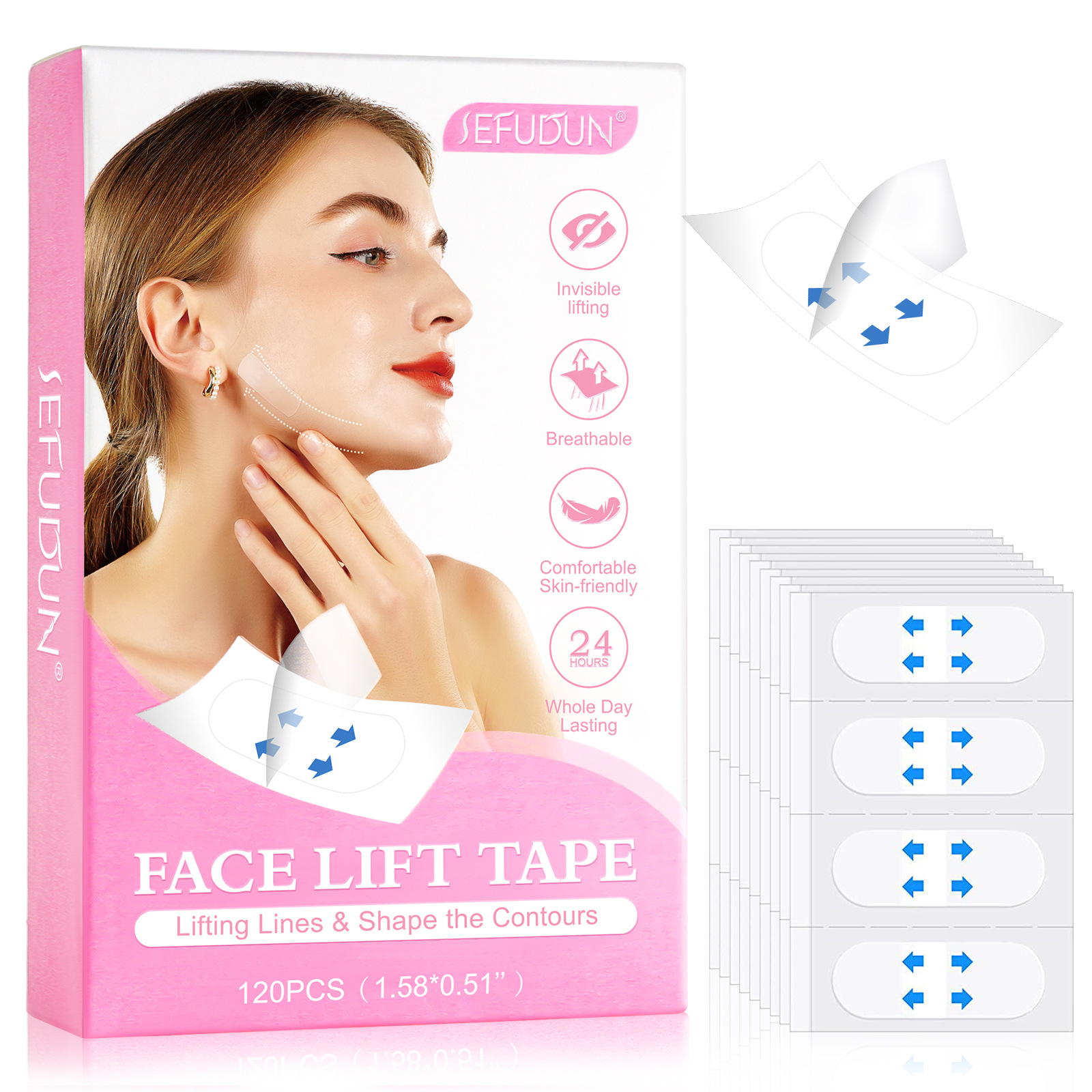 Cross-Border Sefudun Facial Lifting Patches