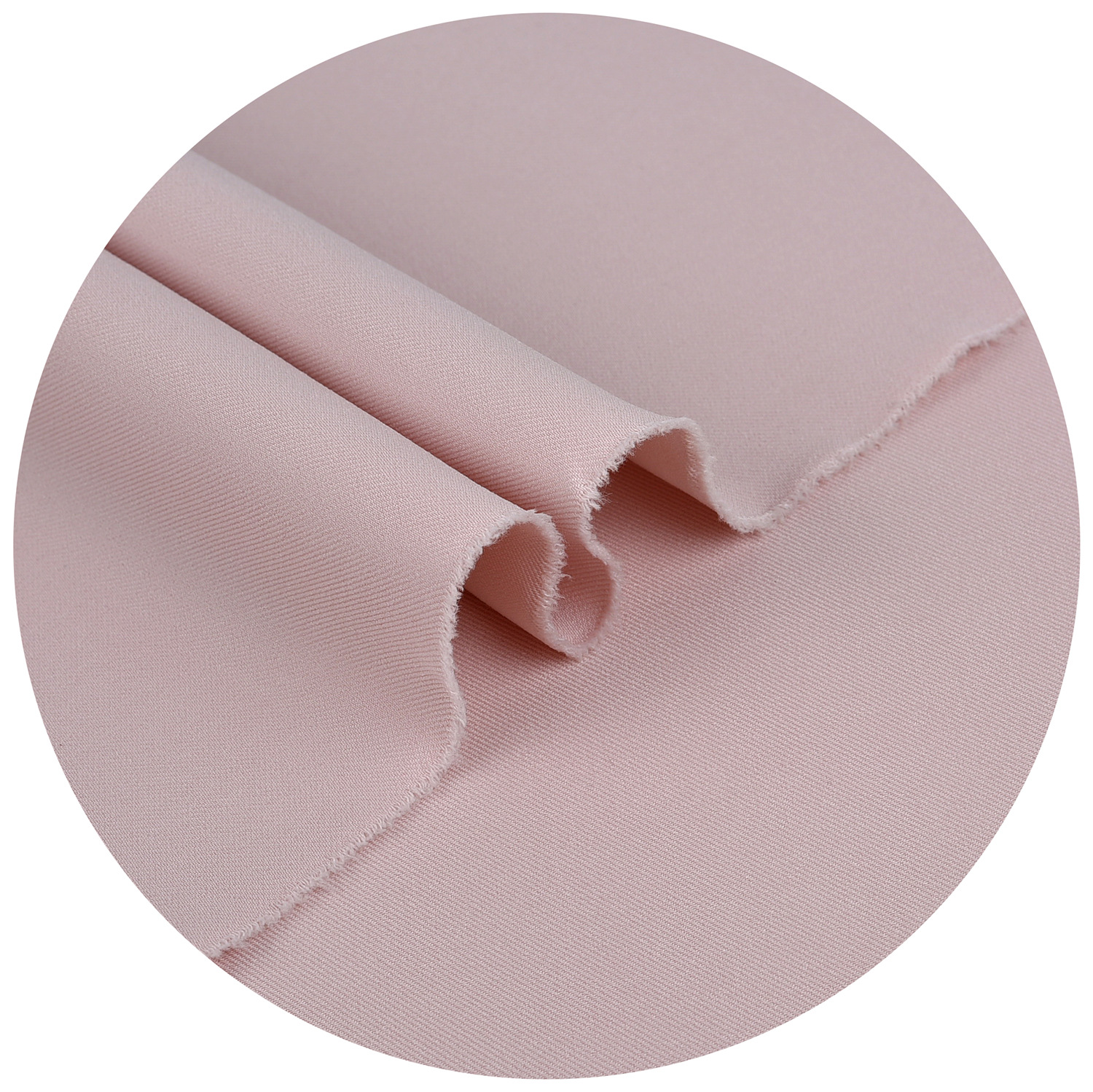 Thickened Nano Double-layer Four-sided Elastic Twill Polyester Composite Silk Double-sided Oblique Fabric for Suit suit Hat Fabric