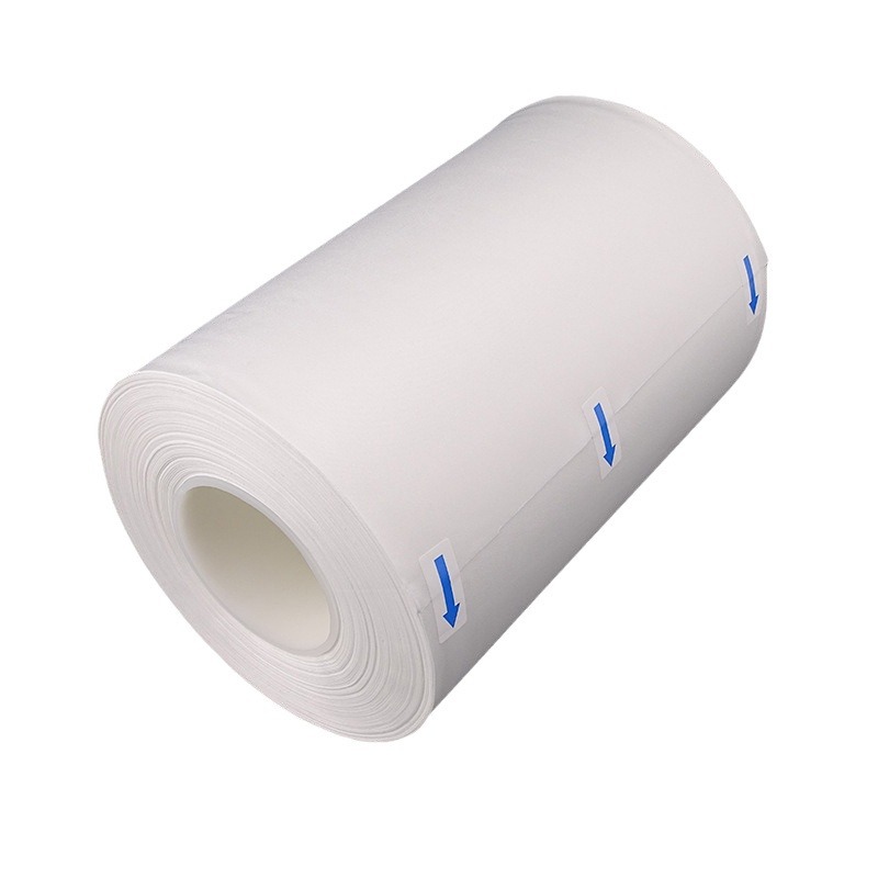 Customized LCD industrial terminal microfiber reel dust-free cloth LCM automatic woven twill wiping roll cloth