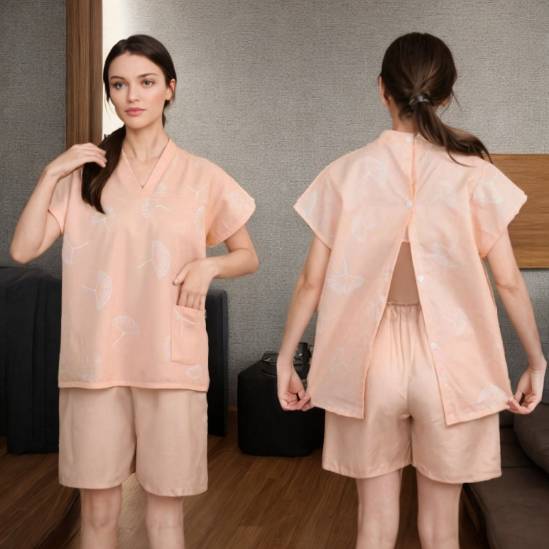 Одноразовые потливые одежды, купальные одежды с задним открытием, мужские и женские сауны, моксибустионные массажные одежды