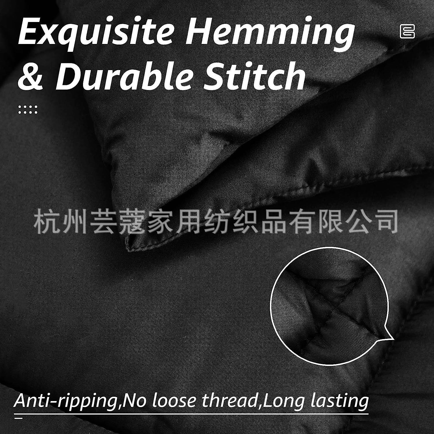 Amazon Four Seasons Double Bed Quilt Spring Autumn Quilt Winter Warm Fiber Quilt Cross-Border Machine Washable Quilt