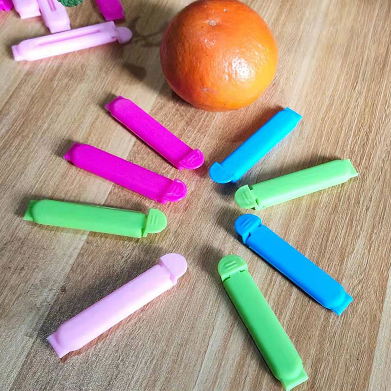 Домашний зажим для упаковки продуктов, зажим для закусок, влагозащитный, пластиковый зажим для свежести