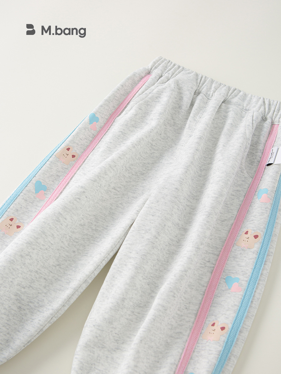 Youbao Kidsren's Clothing Spring Girls' Sweatpants Spring New Kidsren's Sweatpants Baby Girl Spring Pants Casual Pants