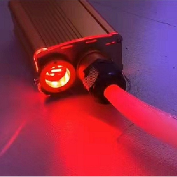 RF remote control star sky top light source PMMA fiber light with flashing light source machine crystal light emitter