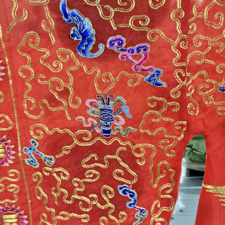 Taoist Clothing Full Gold Wulong Xiao Tai Taoist High-power Coat Imitation Handmade Drop Clothes Taoist Robe Multi-color Optional