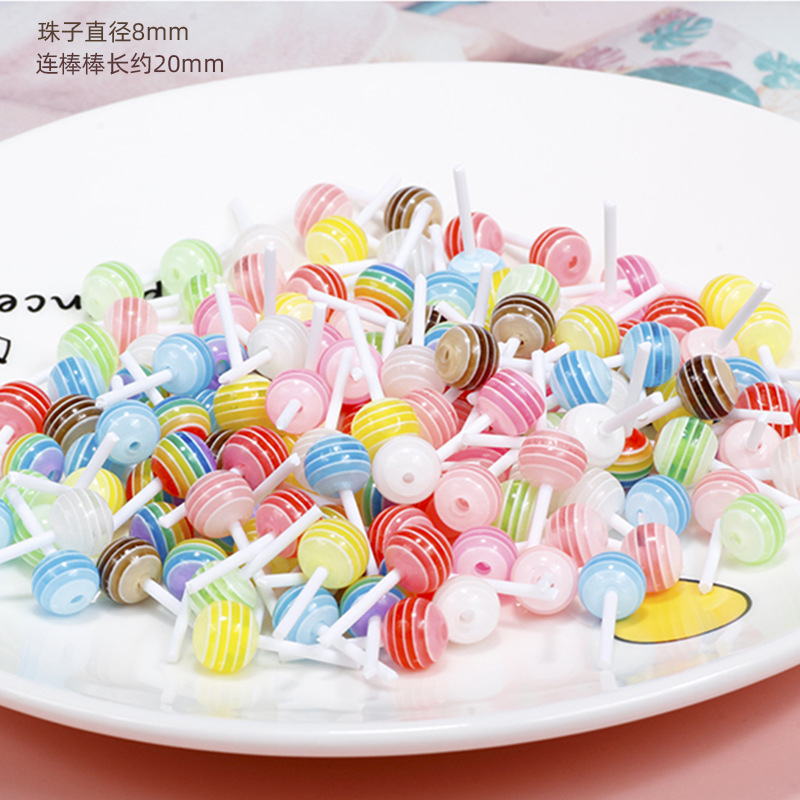 Акриловый леденец Альпийский DIY Торт Кремовый гель Аксессуары для мобильных телефонов Игровая еда Заводская продажа