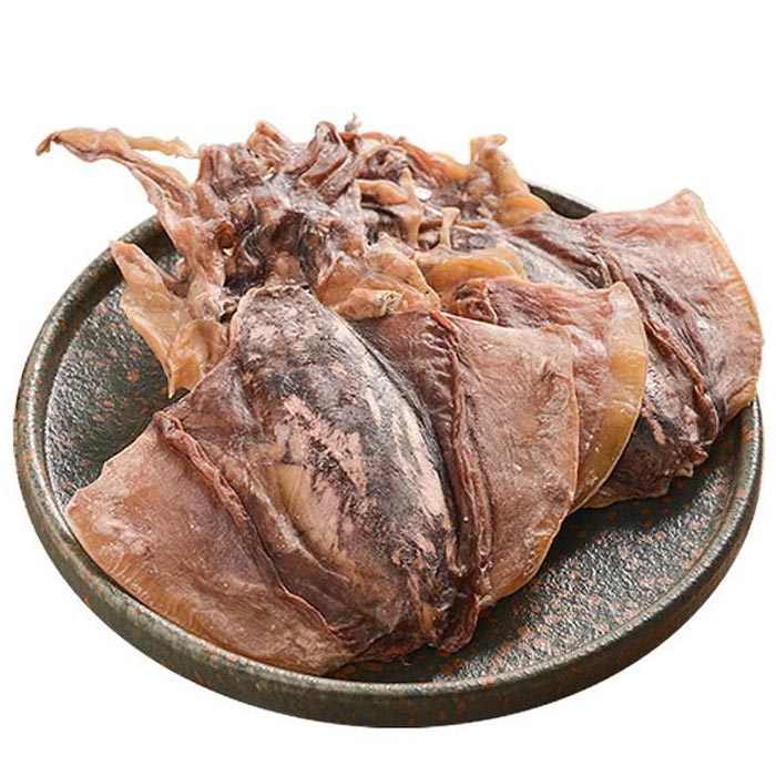 Dried Large Squid from the East Sea, Sun-Dried Seafood, Bulk Weighing of Dried Squid and Dried Fish for Soup Ingredients