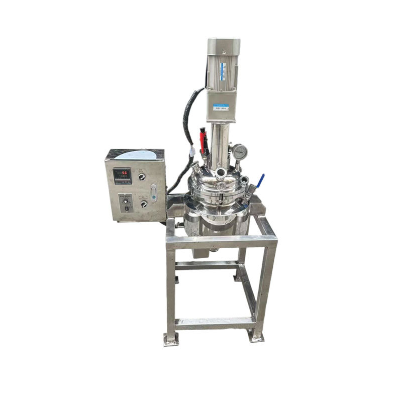Stainless Steel Double-Layer Reactor Can Be Customized High Temperature and High Pressure Vacuum Distillation Laboratory Equipment Electric Heating Reactor