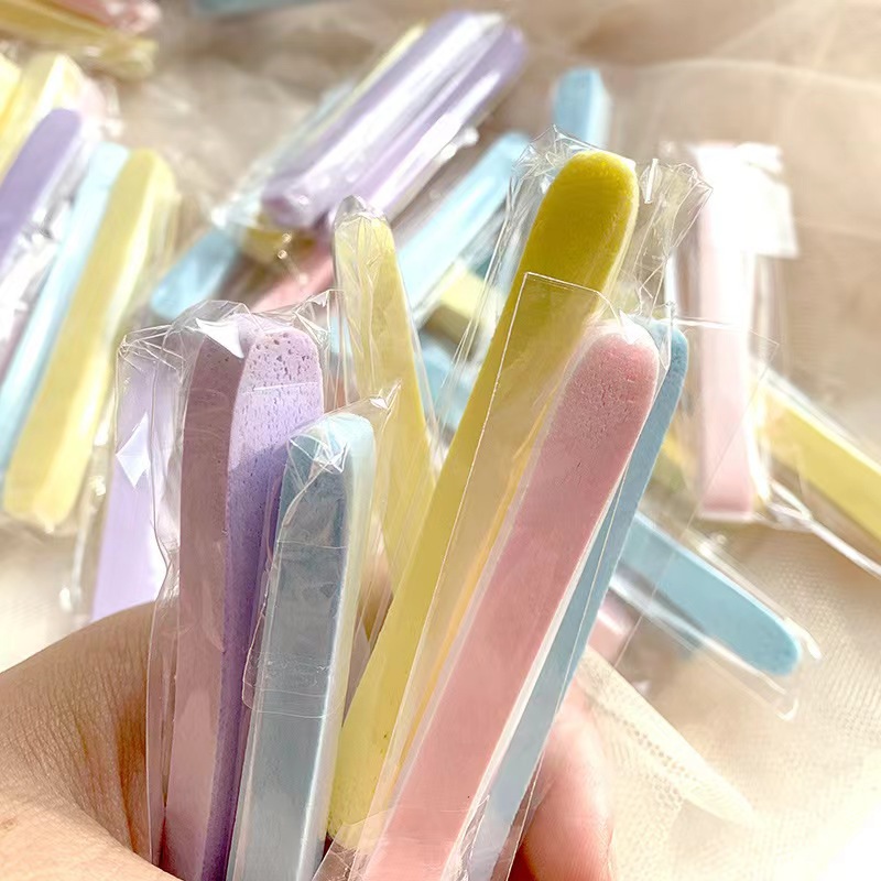 Caiwei Compressed Strip Face Wash Puff Single Individually Packaged Sponge Round Soaked in Water to Enlarge Cleansing Puff Manufacturer Ready Stock