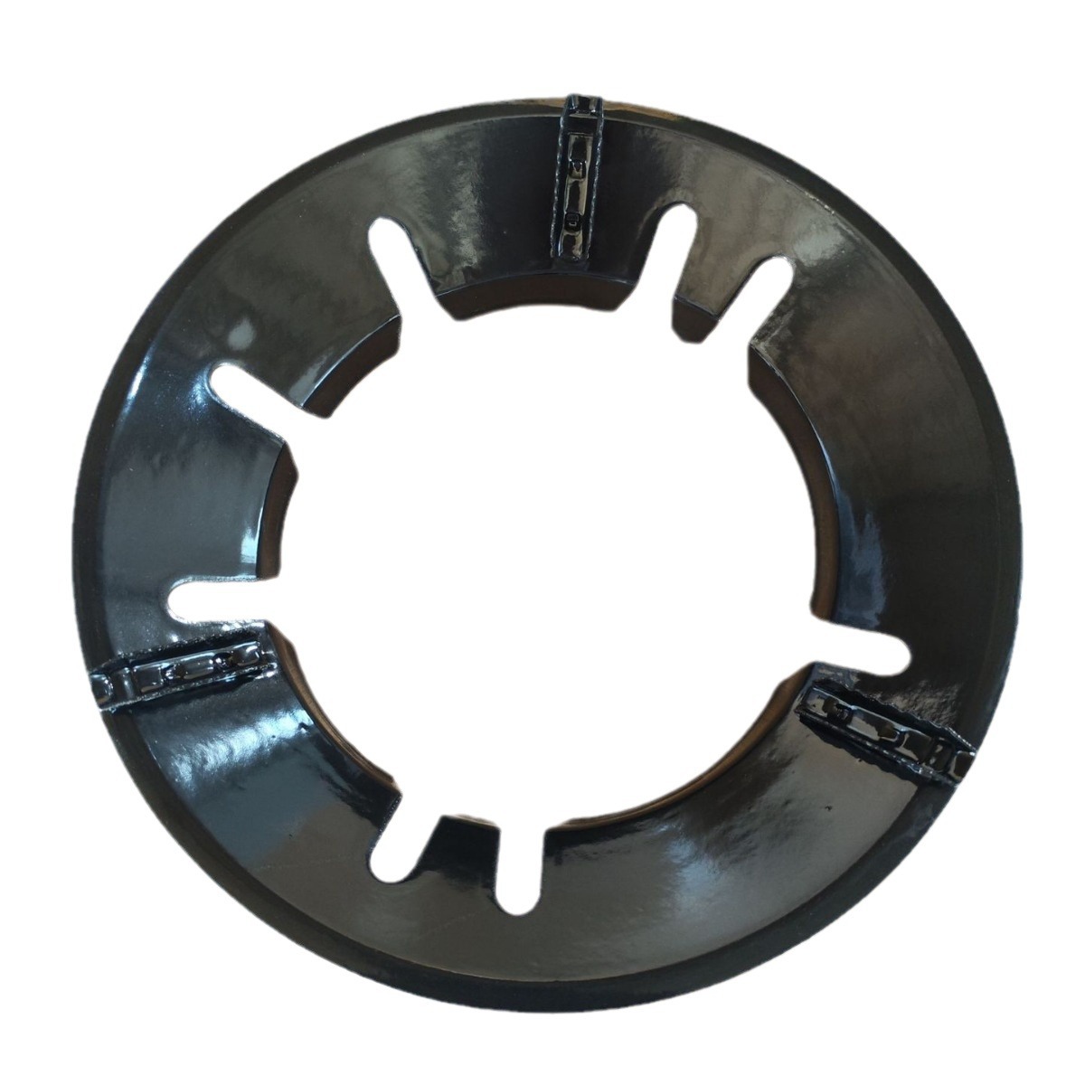 Black Enamel Eight-Opening Energy-Saving Cover Fire Cover Windproof Cover Fire Ring Gas Stove
