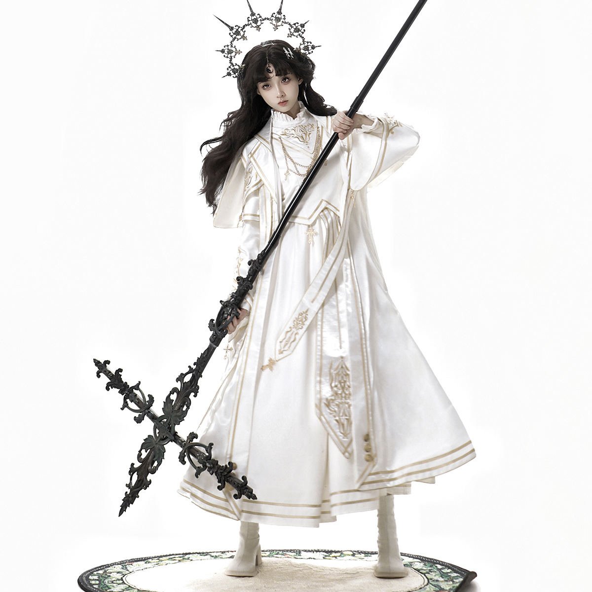 Bear Doujiang Original Holy Goddess Lolita Women's Lolita Jacket Dress Daily Sweet Suit 7186