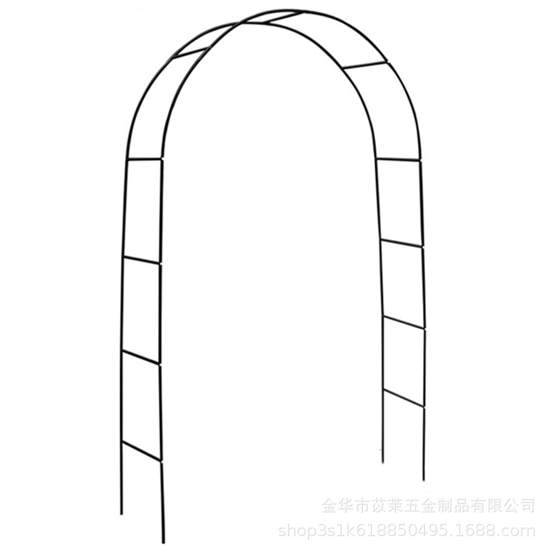 Wedding Gardening Luffa Rose Arch Arch Flower Stand Climbing Rack Climbing Plant Stand Grape Rack Outdoor Courtyard