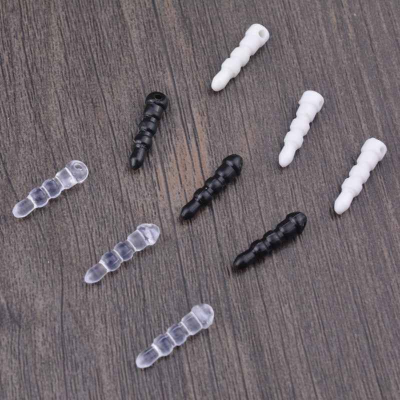 Type-C Earphone Jack Dust Plug, Phone Charging Port Decorative Hole Cover, Silicone Plug with Hole, Simple Design