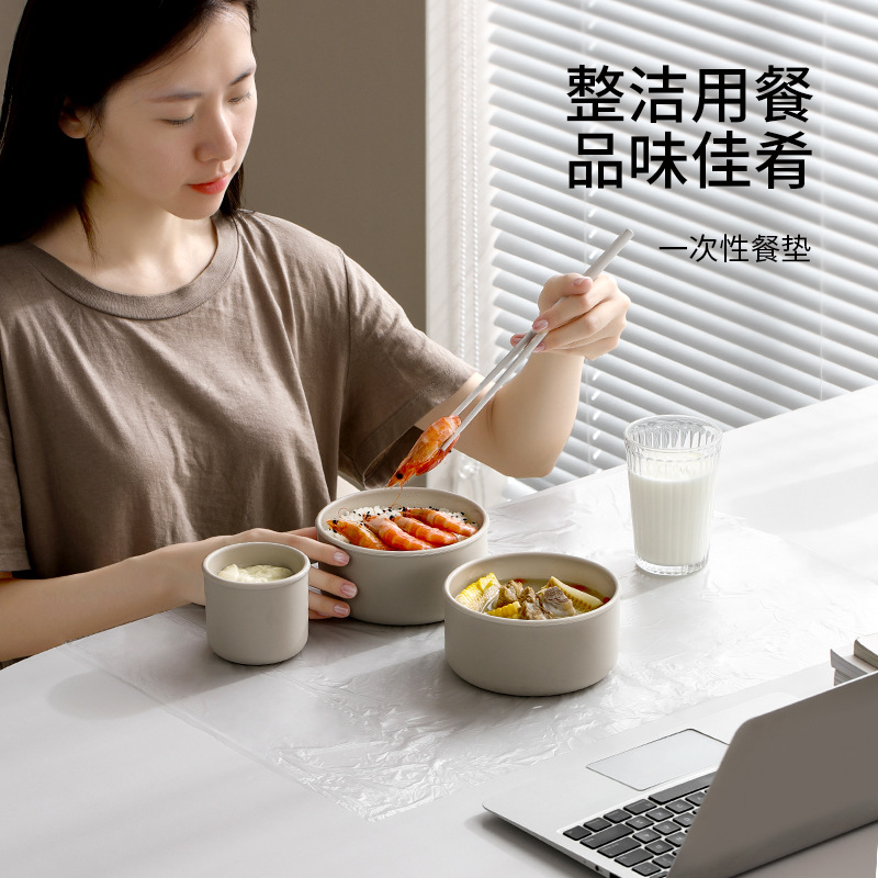 Одноразовая скатерть Fasola, водо- и маслостойкая, для студентов и офисных работников