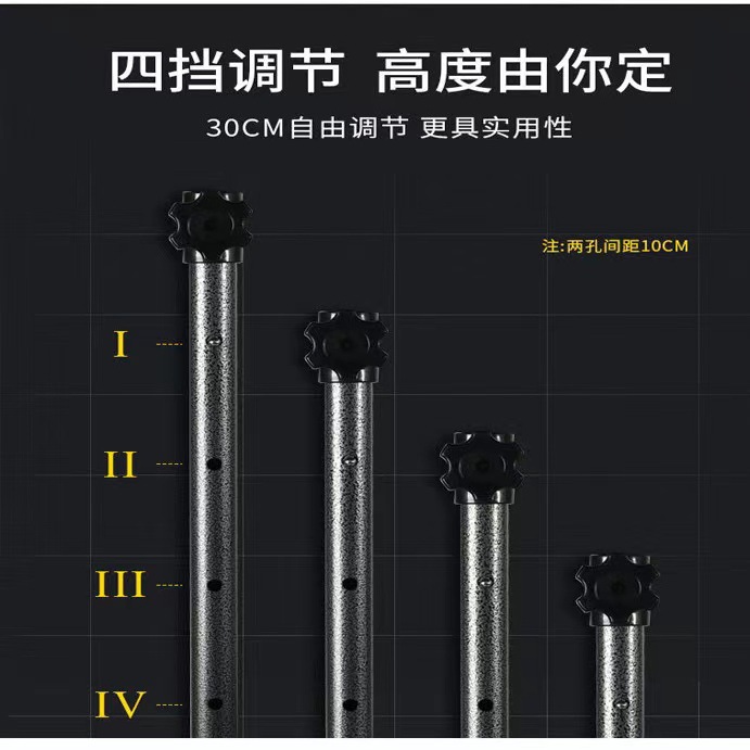 Outdoor Sunshade Large Umbrella Stall Commercial Umbrella Market UV Protection Silver Rubber Stall Double Umbrella Cloth Umbrella