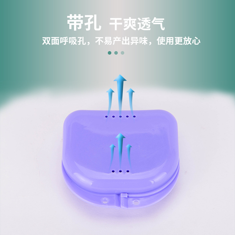 Retainer Box, Braces Box, Customized Logo Denture Box, Small Gift Event, Customized Dental Promotion, Free Printing