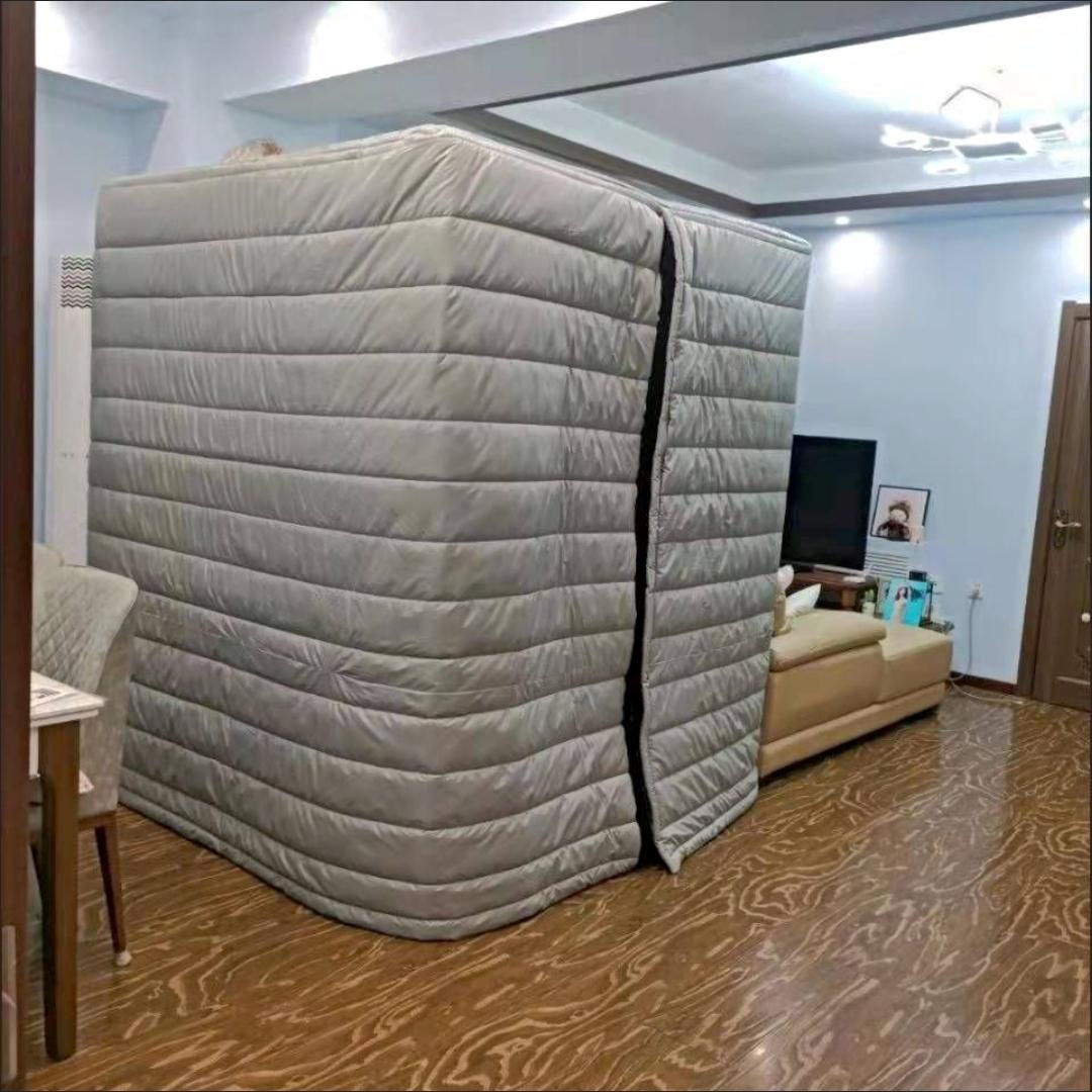 Индивидуальная студия звукозаписи, звукоизоляция, тихая комната, звукоизоляция для живых трансляций, звукоизолирующая накладка, запись аудиокниг, звукоизоляция, утолщенная