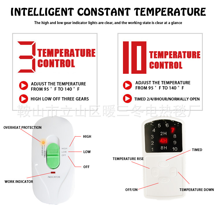 Customized Wholesale Australian Regulations, American Regulations, Japanese Regulations 110V Amazon Pet Waterproof Electric Blanket Anti-Scratch and Bite Cat and Dog Electric Heating Pad