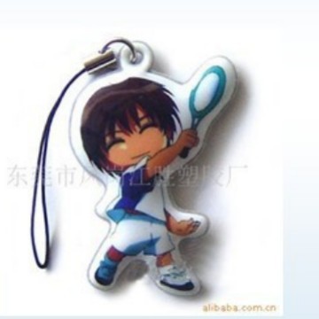 Custom PVC Sponge Inflatable Pendant Mobile Phone Screen Cleaning Wipe Screen Cleaning Tool Pendant Computer Screen Wipe