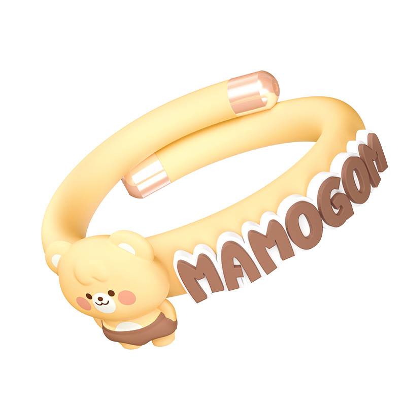 Essential Oil Mosquito Repellent Bracelet for Children and Babies, Outdoor Mosquito Repellent Liquid, Anti-Bear Cartoon Mosquito Repellent, Co-Branded with Journey to the West