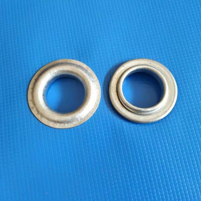 Factory wholesale tarpaulin magnetic curtain grommet pneumatic buckle cotton curtain sunshade net eyelet buckle buckle machine