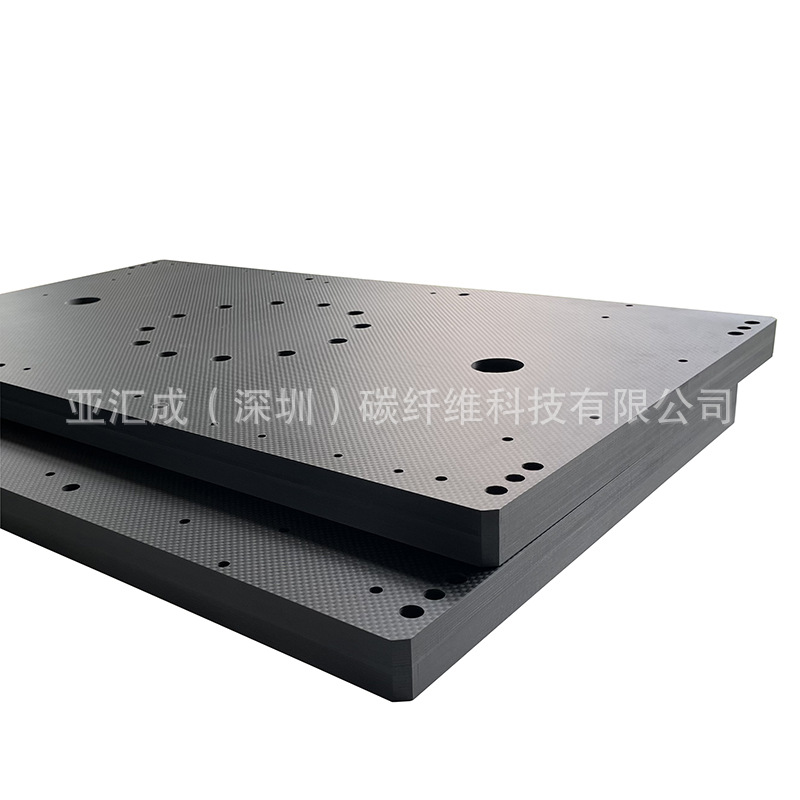 Manufacturer Promotes New High-Precision 3K Carbon Fiber Plate Cnc Four-Sided Engraving Components Aircraft Model Ship Model Accessories
