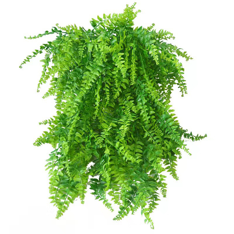Amazon Artificial Wall-Mounted Persian Grass Rattan Artificial Hanging Fern Vine Hanging Green Plastic Plant