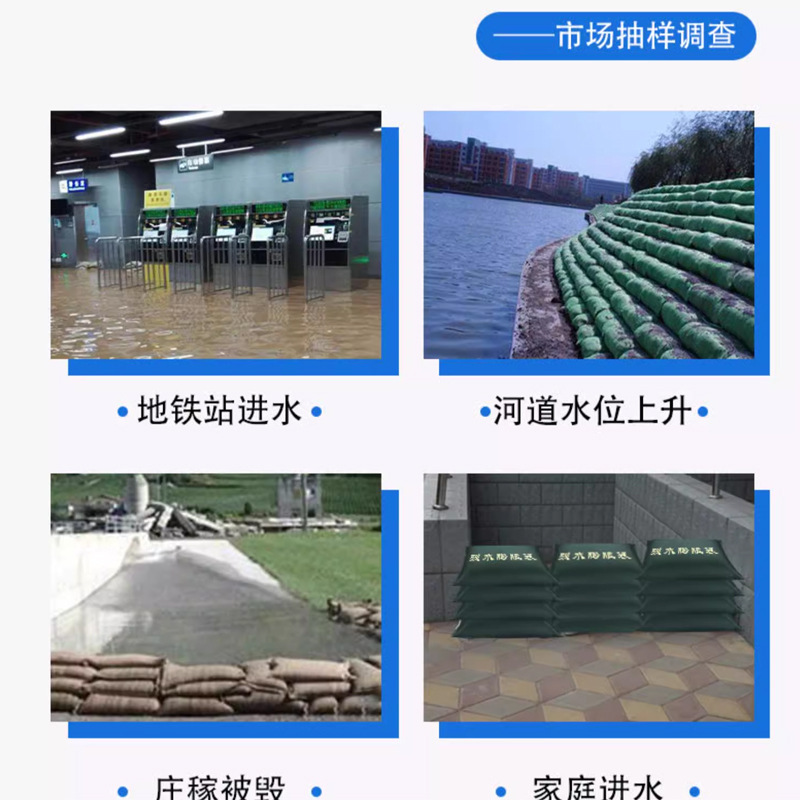 Water-Absorbing Expansion Bag, Non-Woven Sandbag, No Need to Install Sand, Flood-Proof Sandbag, Anti-Flood, Special Expansion Bag for Supplies and Flood-Proof