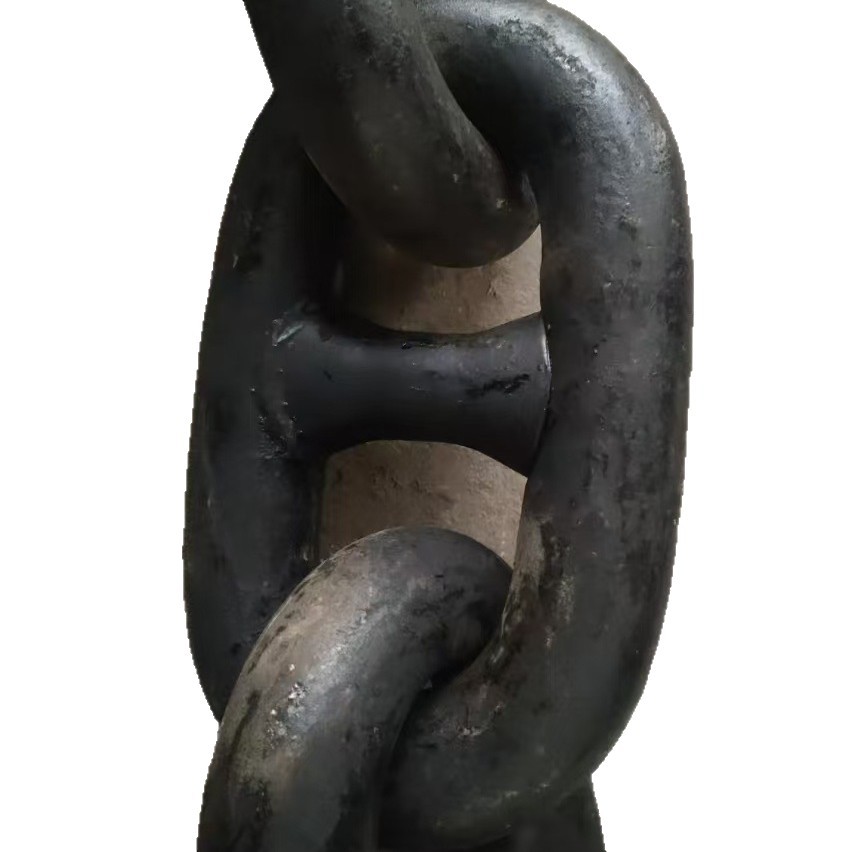 Customized 6mm Port Dock Ship Ring 14Mm-80Mm Stepless Welding Anchor Chain Marine Anchor Chain