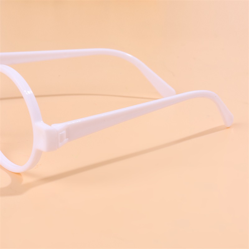 Arale Harry Potter Children's Glasses Frame Without Lenses, Perfectly Round, Doctor-Style Plastic Toy Accessory, Christmas Style