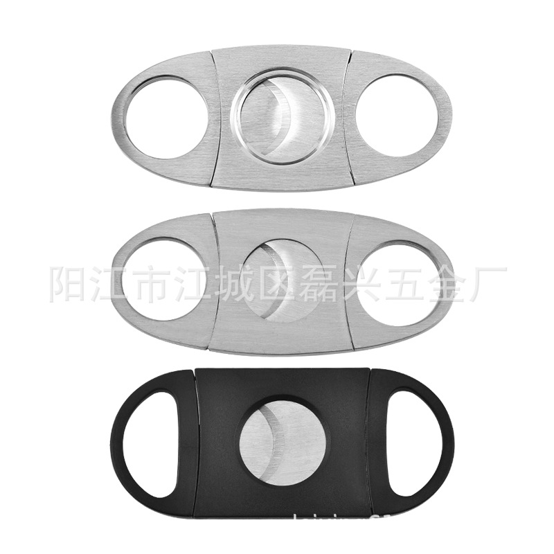 Cigar Scissors Round Head Stainless Steel Sharp Double Blade Cigar Cutter Cigar Cutter Tool Cigar Cutter Cigar Cutter All Steel