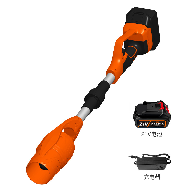 Cross-border hot-selling leaf blowing machine foldable 400W long endurance 21v foldable lithium battery Makita leaf blowing machine