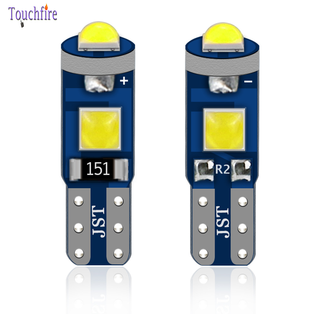 Direct supply car T5 3030-3SMD highlight with lens LED instrument light reading light air conditioning light gear light