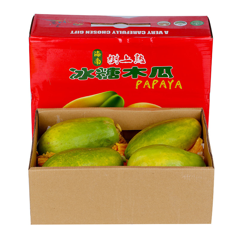 [Year-Round Model] Yunnan Red Heart Papaya, Freshly Picked in Season, Ripe Green Peel from Fruit Trees for Pregnant Women