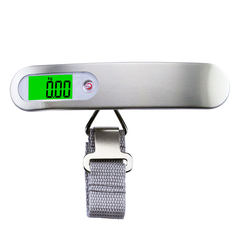 New portable luggage scale 50kg small electronic scale wholesale household small scale portable luggage scale hook scale