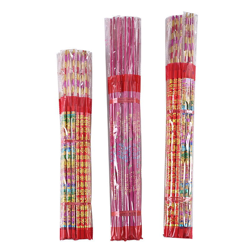 Manufacturer Customized 12cm 50cm Convex Dragon Incense Prayer Incense Household 3 Pieces of Prayer Incense Convex Dragon Embossed Buddha Incense Bamboo Stick