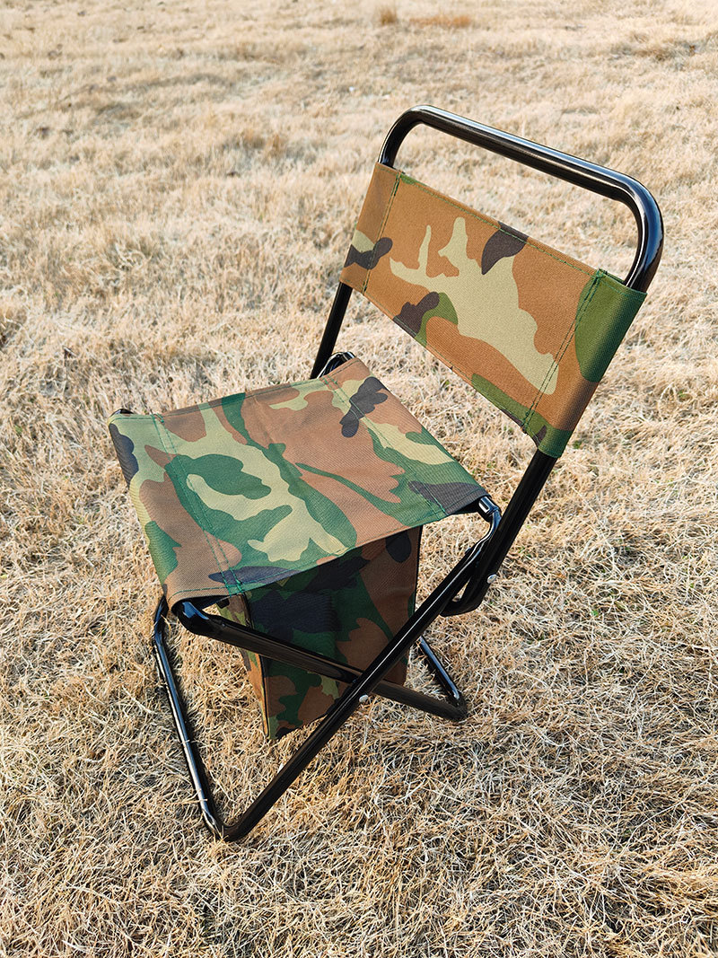 Складной стул с подлокотниками Mazar ультралегкий маленький размер для кемпинга