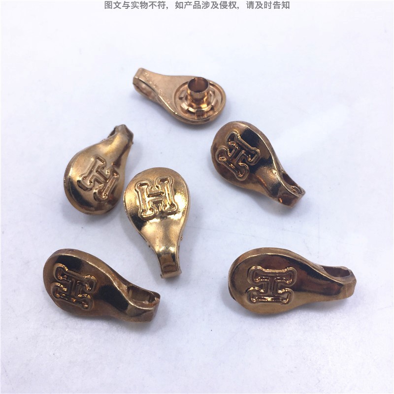 Special Eagle Claw Buckle for Running Shoes and Sports Shoes. Cross-Border Supply of High-Strength Aluminum Alloy Water Drop Gilt Shoe Buckles