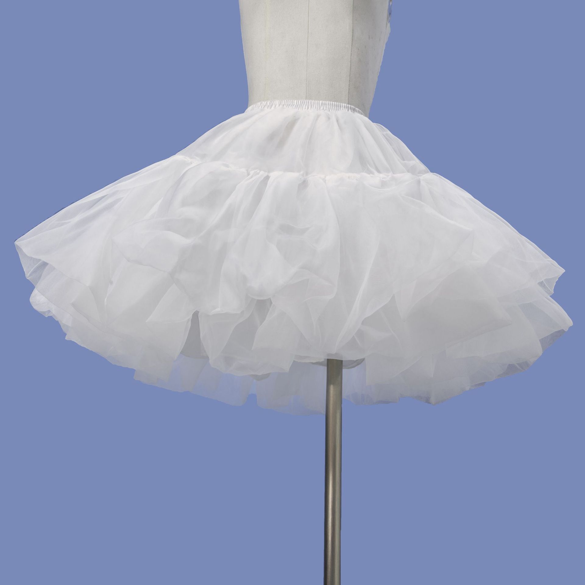 Lolita skirt boneless veil skirt cos maid soft girl Lolita tutu skirt violence Carmen veil