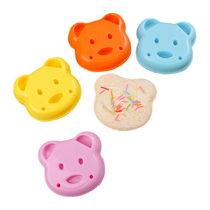 Cross border DIY bread cut cute sandwich mold toast cut sandwich maker bear bread mold